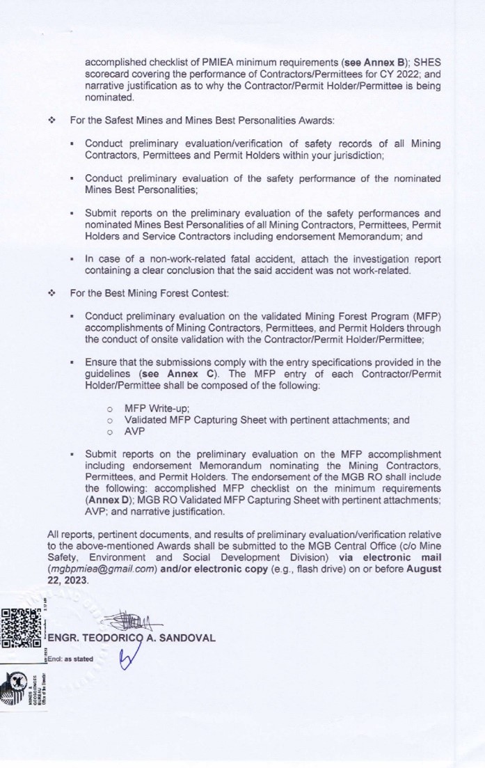 2023 PMIEA Call for Nominees Memo 2
