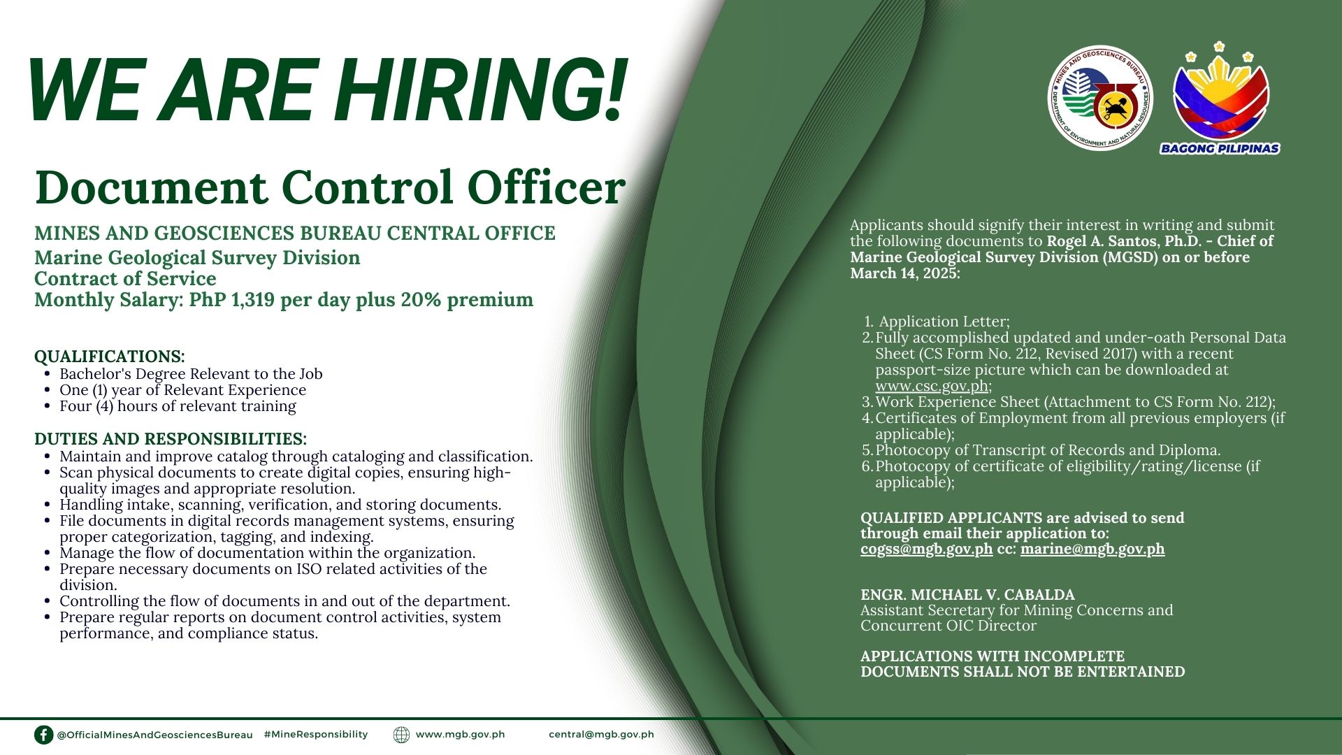 jobopportunities 20250314documentcontrolofficer